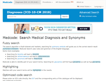 Tablet Screenshot of medcode.ch